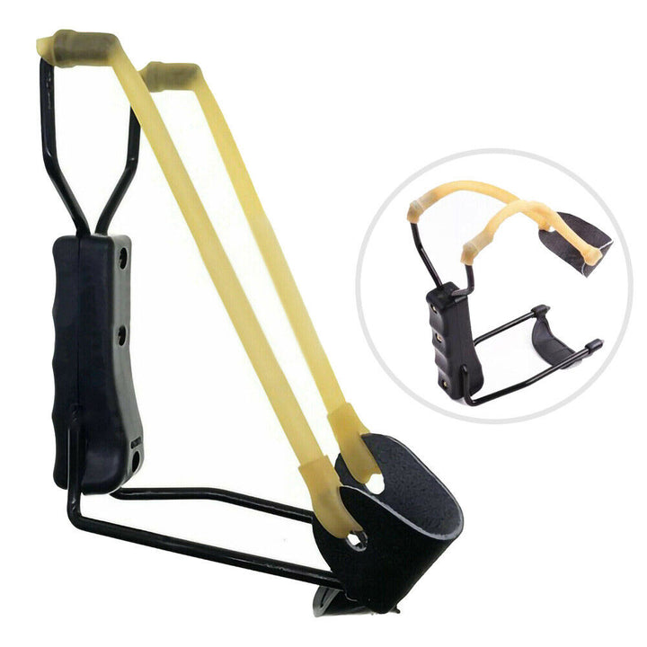 Compact Folding Slingshot Catapult for Outdoor Hunting Games