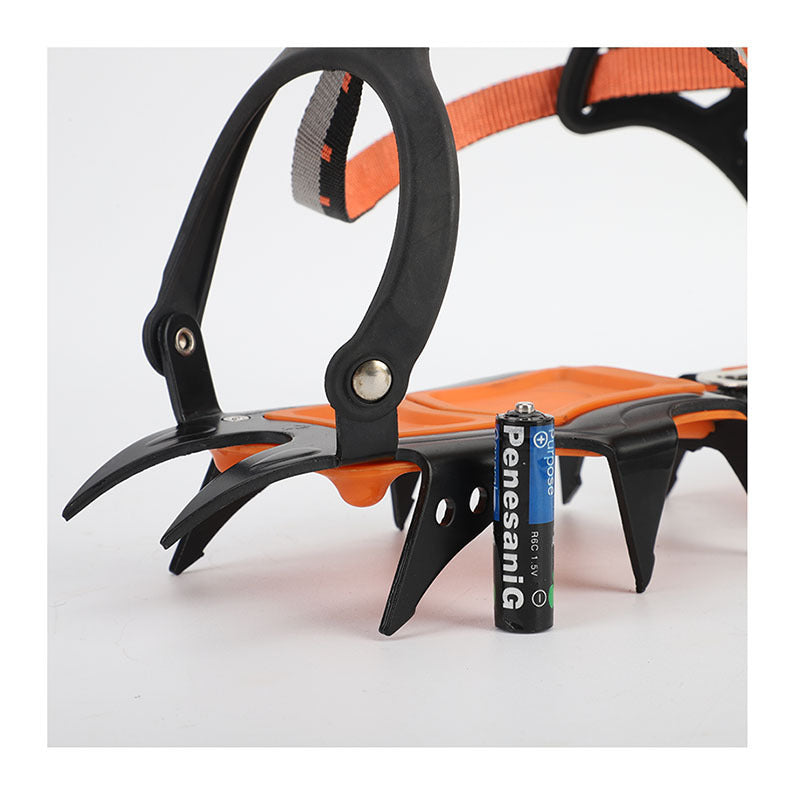 Twelve Teeth Non Slip Crampons Mountaineering Shoe Covers