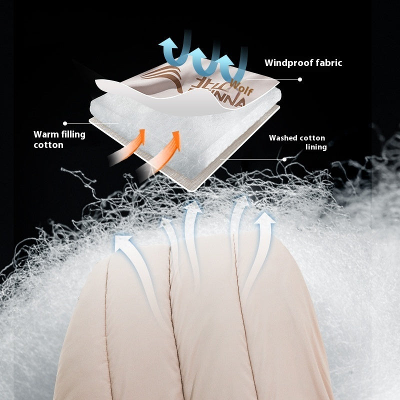 Double Outdoor Thickened Cold Protection Camping Sleeping Bag