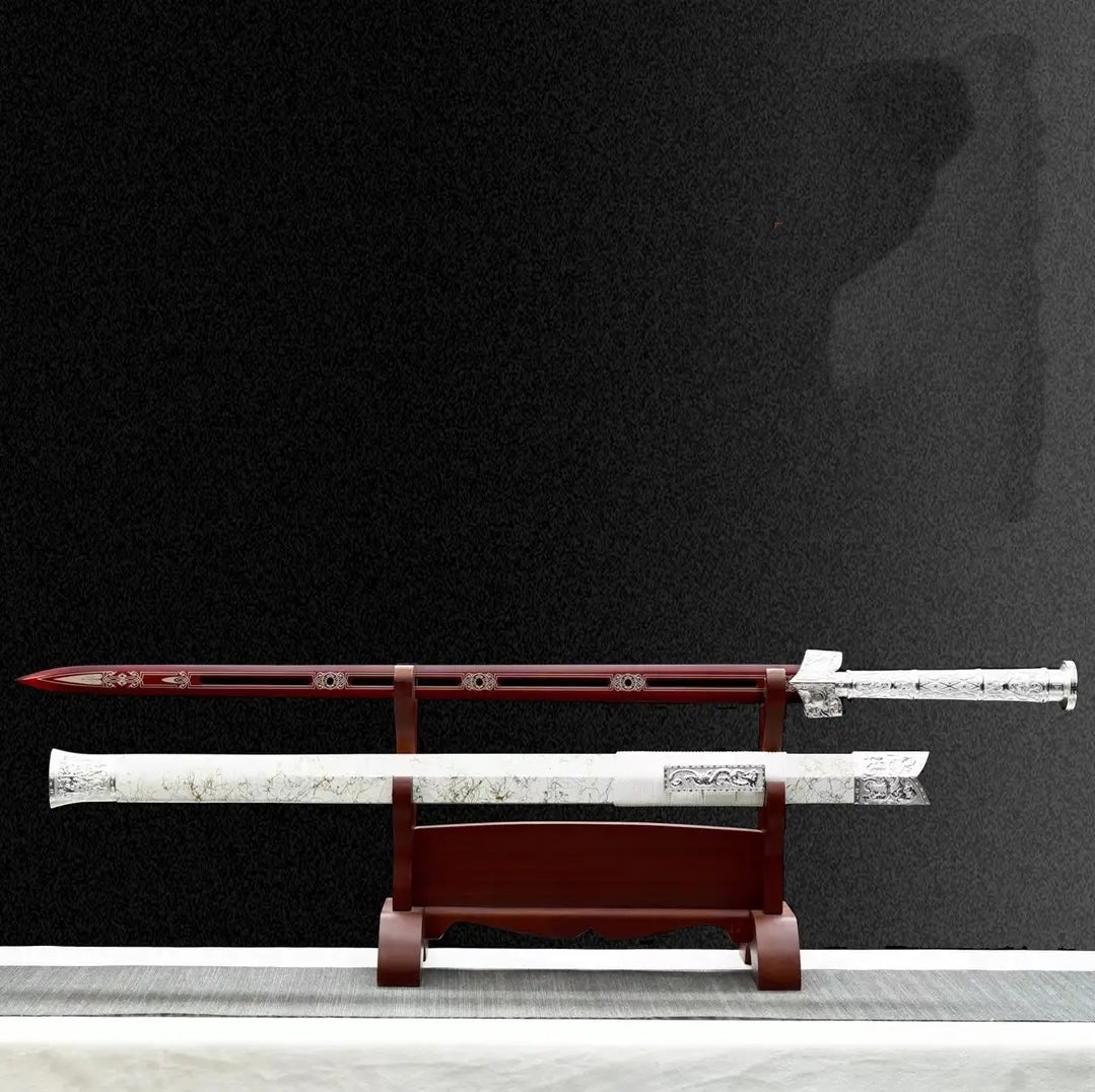 Unsharpened High Manganese Steel Xuanhong Collectible Sword