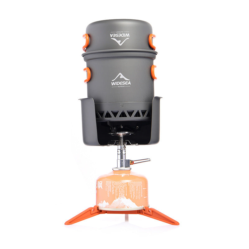 Widesea Heat Collecting Camping Cookware Set