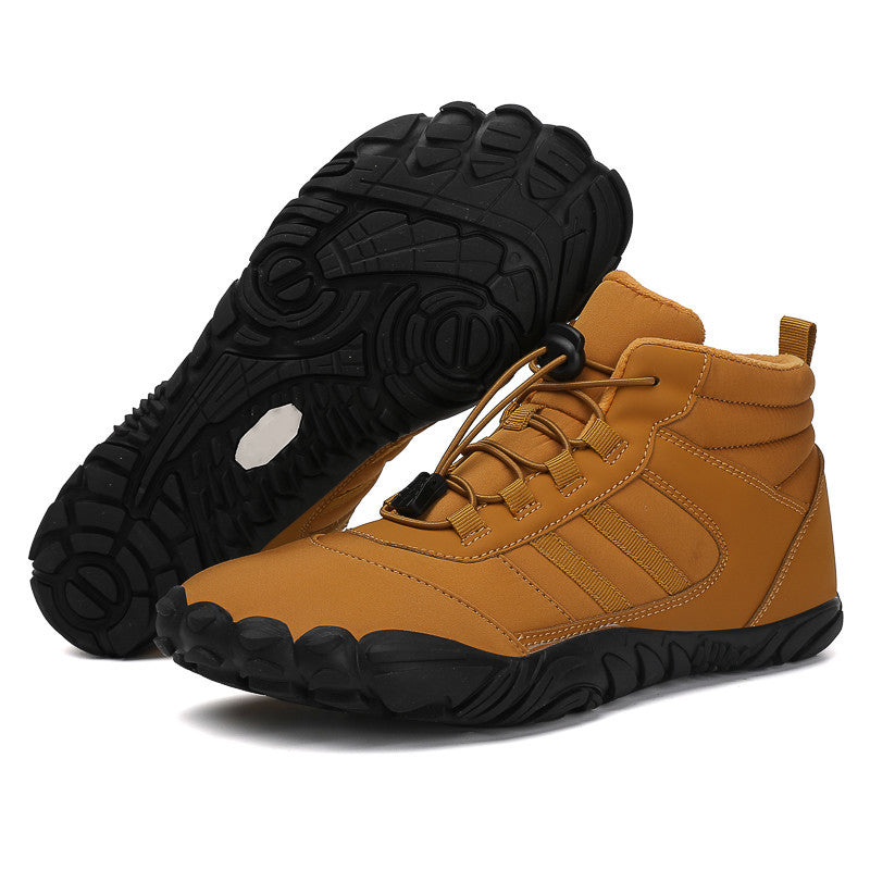High Top Warm Snow Boots Non Slip Skiing Hiking