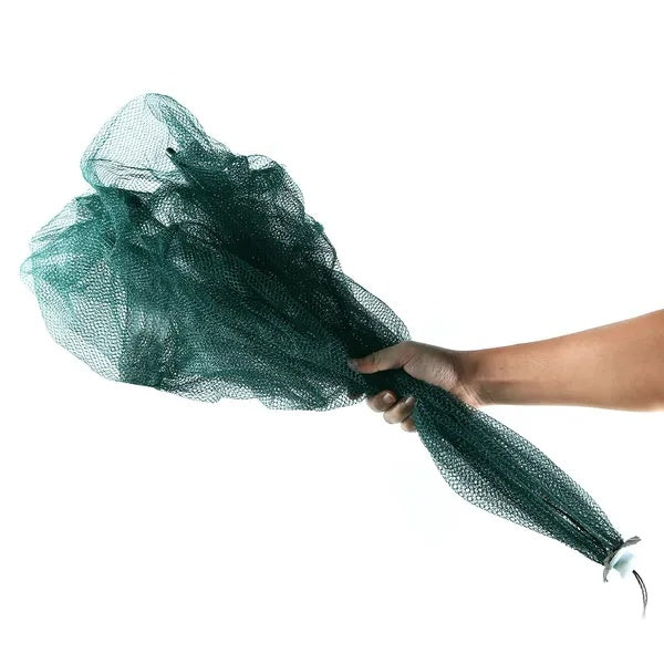 Portable, Folding Fish-Shrimp-Crab Net Trap