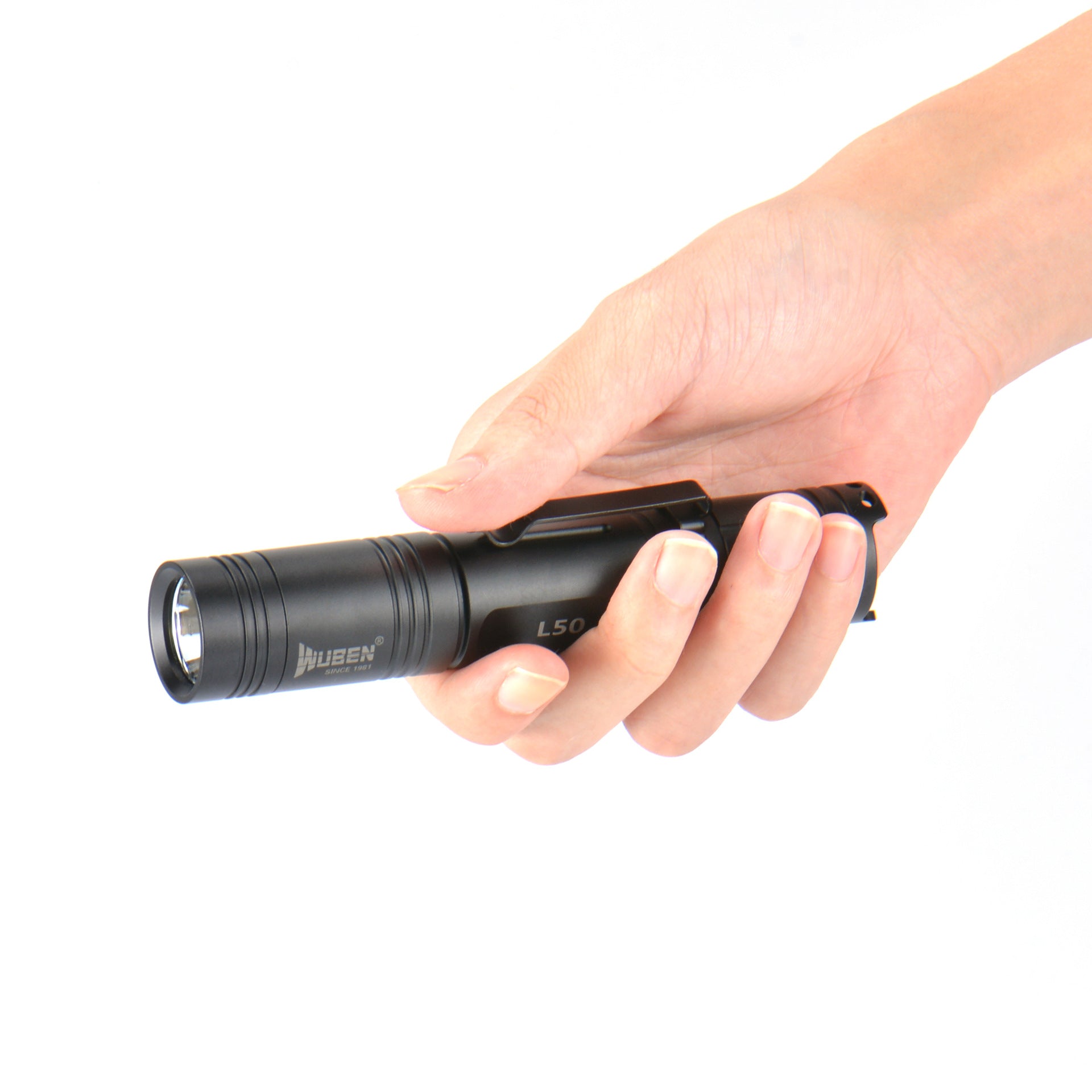 Outdoor Camping Home USB Rechargeable Glare Flashlight