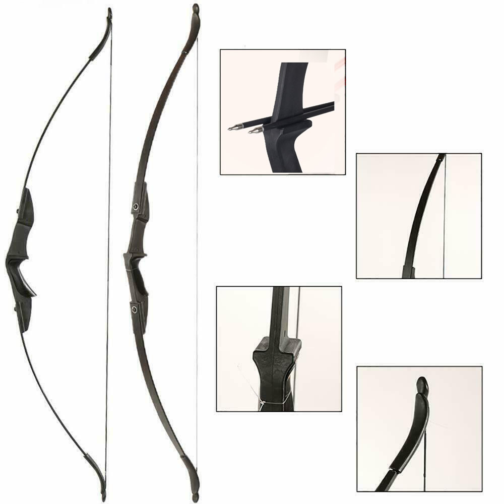 53″ Takedown Recurve Bow Set With Fiberglass Arrows