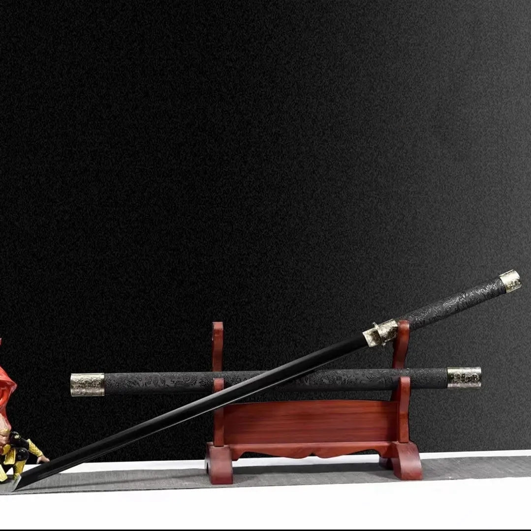 Unsharpened High Manganese Steel Tang Dynasty Taizong Sword