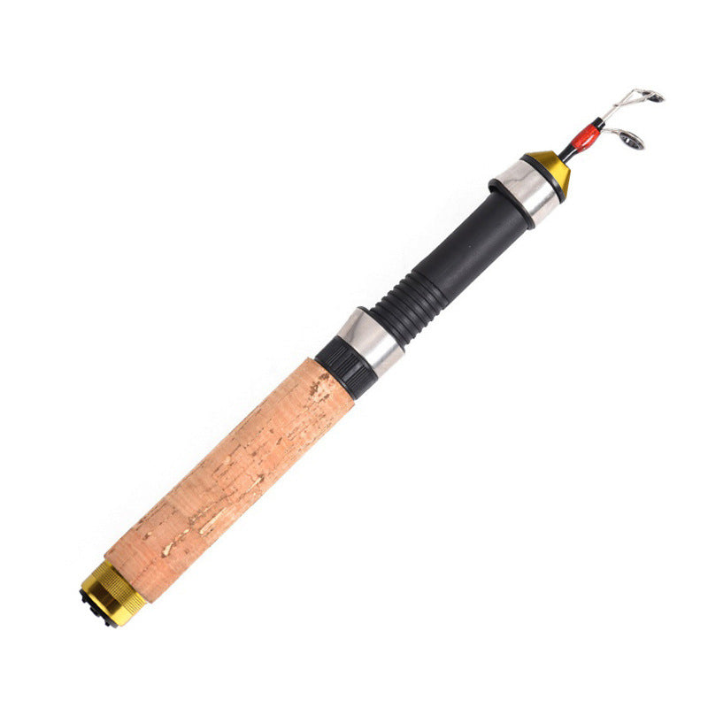 Portable Telescopic Ice Fishing Lifting Shrinking Fishing Rod