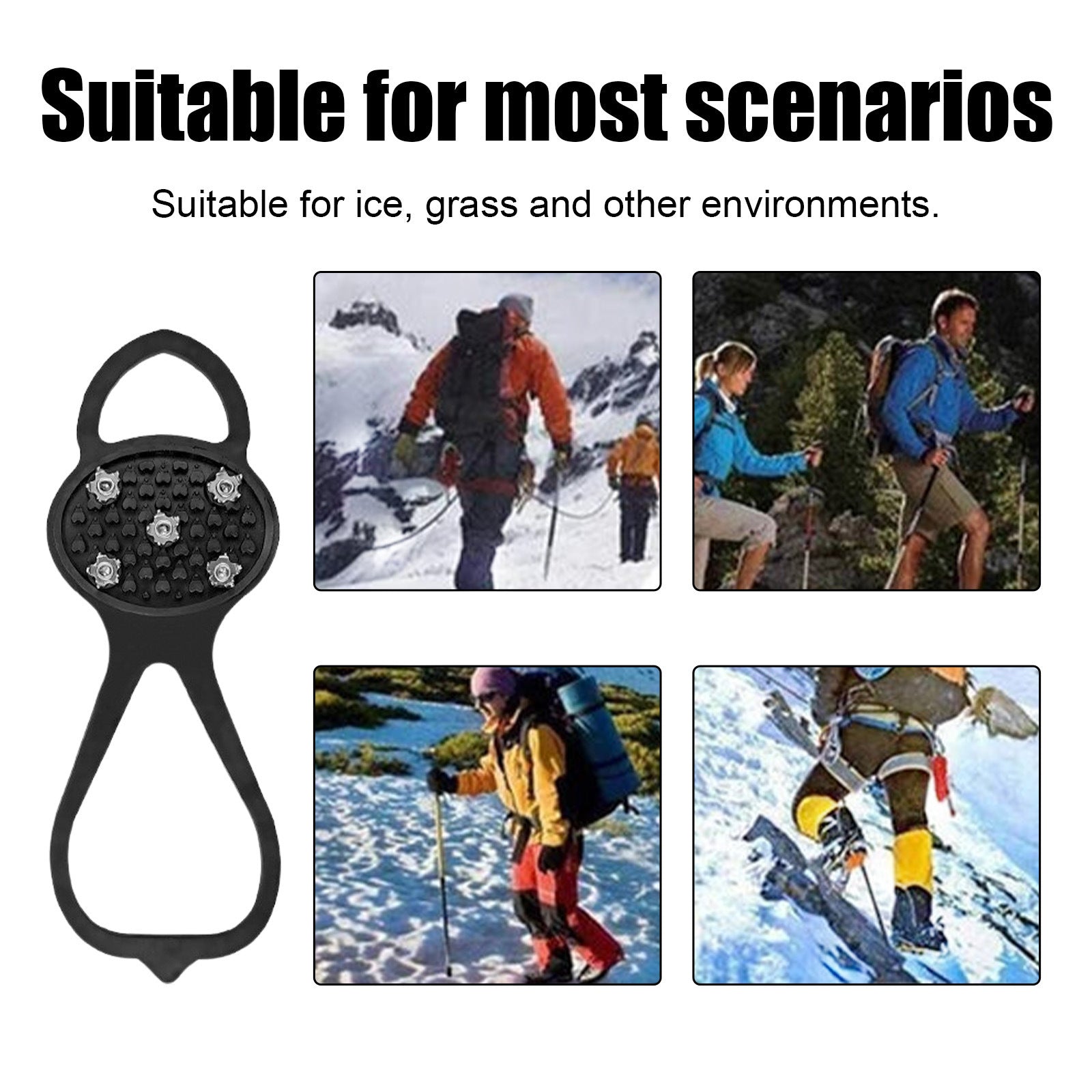 Outdoor Crampons Snow Shoe Cover Climbing