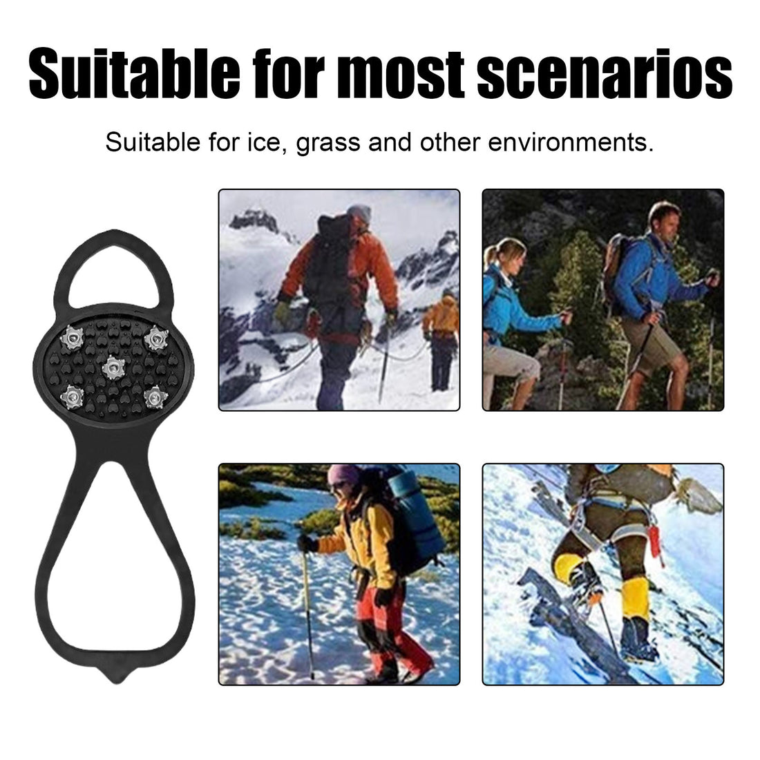 Outdoor Crampons Snow Shoe Cover Climbing