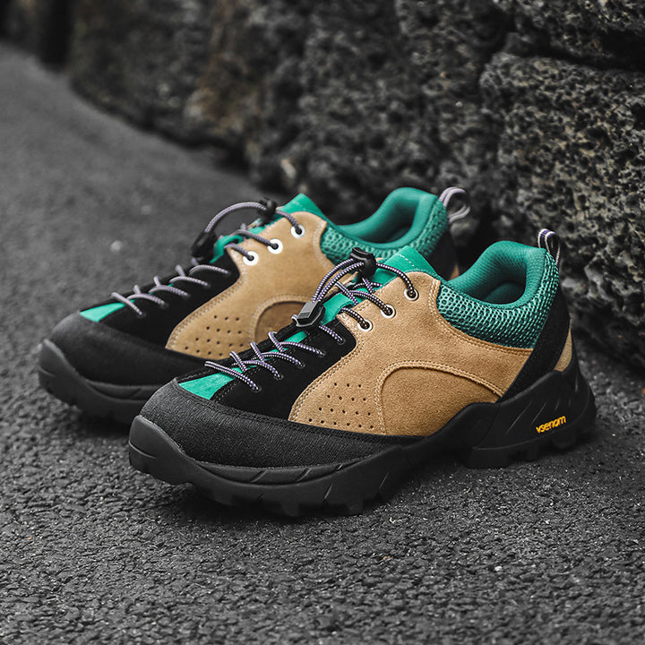 Leather Outdoor Hiking Boots Camping Climbing Shoes