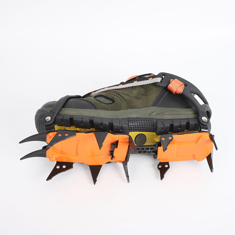 Twelve Teeth Non Slip Crampons Mountaineering Shoe Covers
