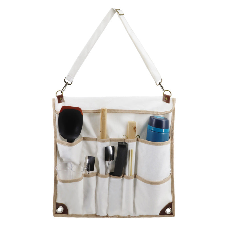 Foldable Camping Tableware Set With Hanging Bag