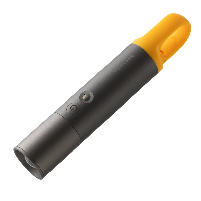 Lumen Bright Stepless Zoom Flashlight Long Battery Camping Light