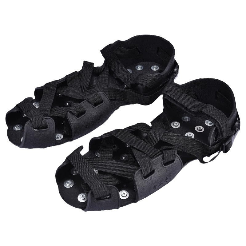 Professional Non Slip Crampons Shoe Covers Snow Ice