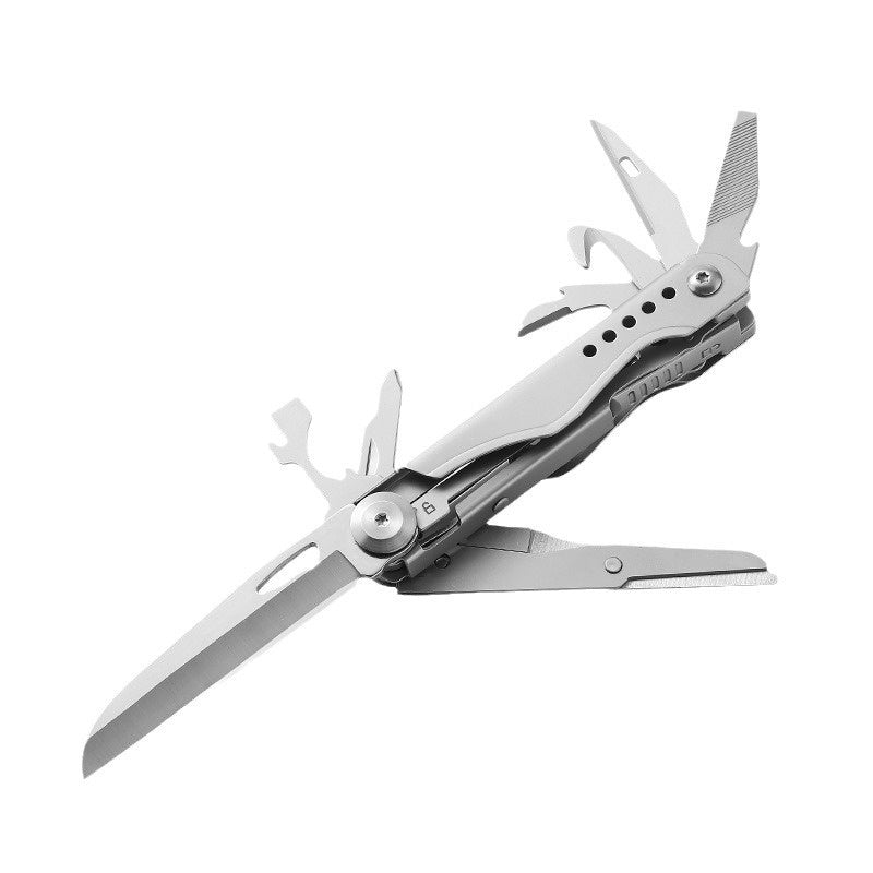 Stainless Steel Pocket Knife With Multipurpose Scissors Tool