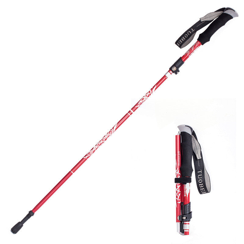 Ultralight Aluminum Alloy Adjustable Telescopic Trekking Poles