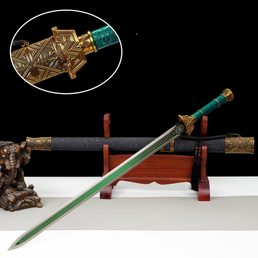 Unsharpened Tang Style Long Sword Decorative Saber