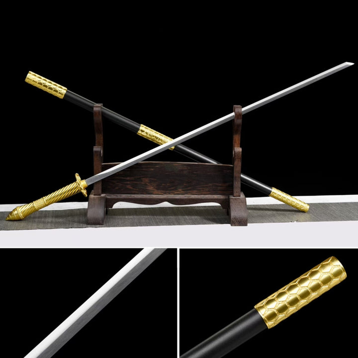 Ancient-Style Unsharpened Manganese Steel Long Sword