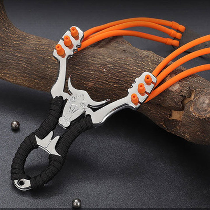 High-Precision Outdoor Slingshot With Strong Power Bow