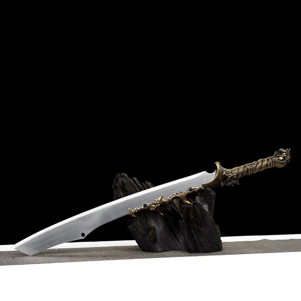 Unsharpened High Manganese Steel Dragon Slayer Saber