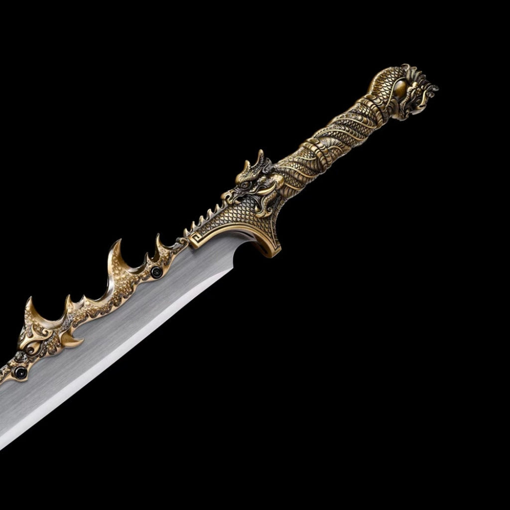 Unsharpened High Manganese Steel Dragon Slayer Saber