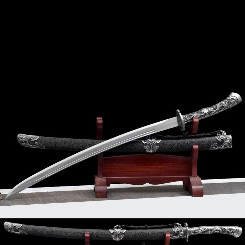 Unsharpened High Manganese Steel Linglong Xiuchun Dao Sword