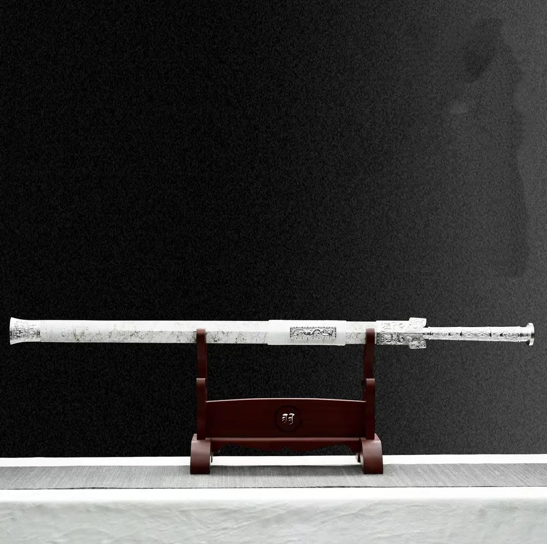 Unsharpened High Manganese Steel Xuanhong Collectible Sword