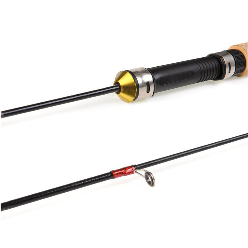 Portable Telescopic Ice Fishing Lifting Shrinking Fishing Rod