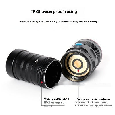 High Power Long Range Outdoor Camping Flashlight