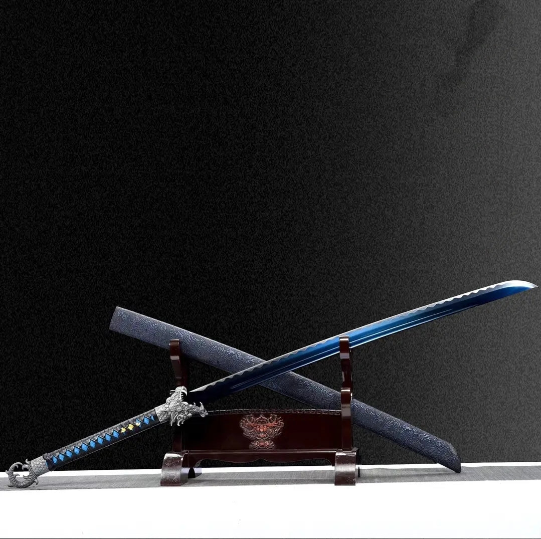 Unsharpened High Manganese Steel Youlan Xiu Chun Dao Sword
