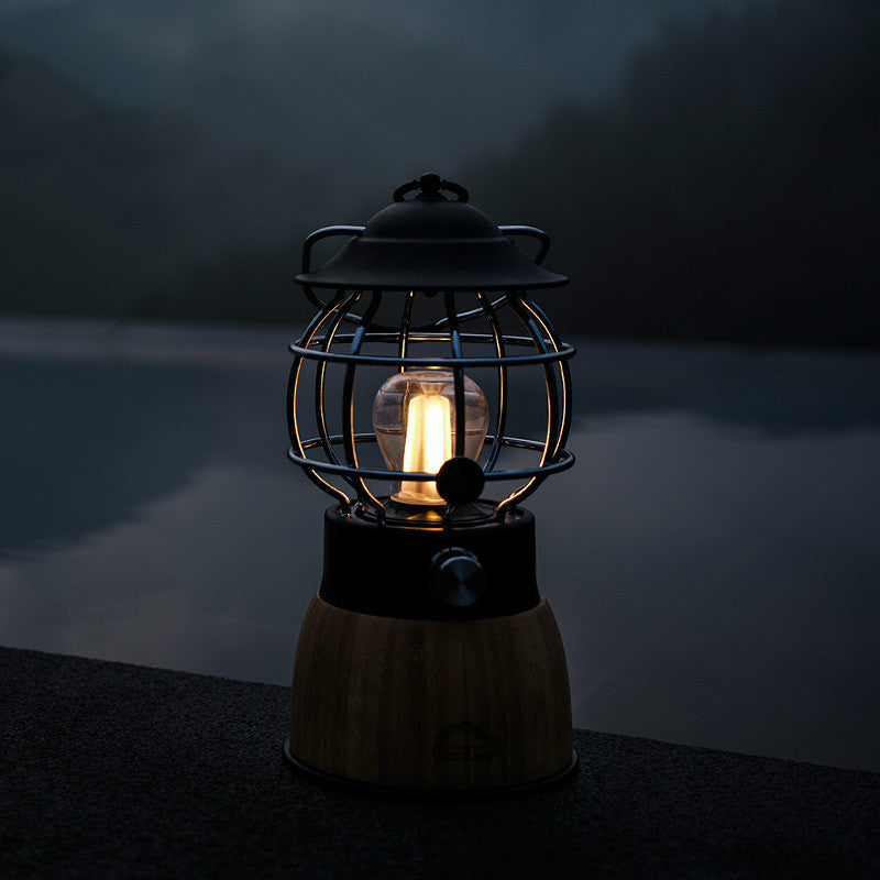 Retro Portable Camping Hanging Tent Lantern