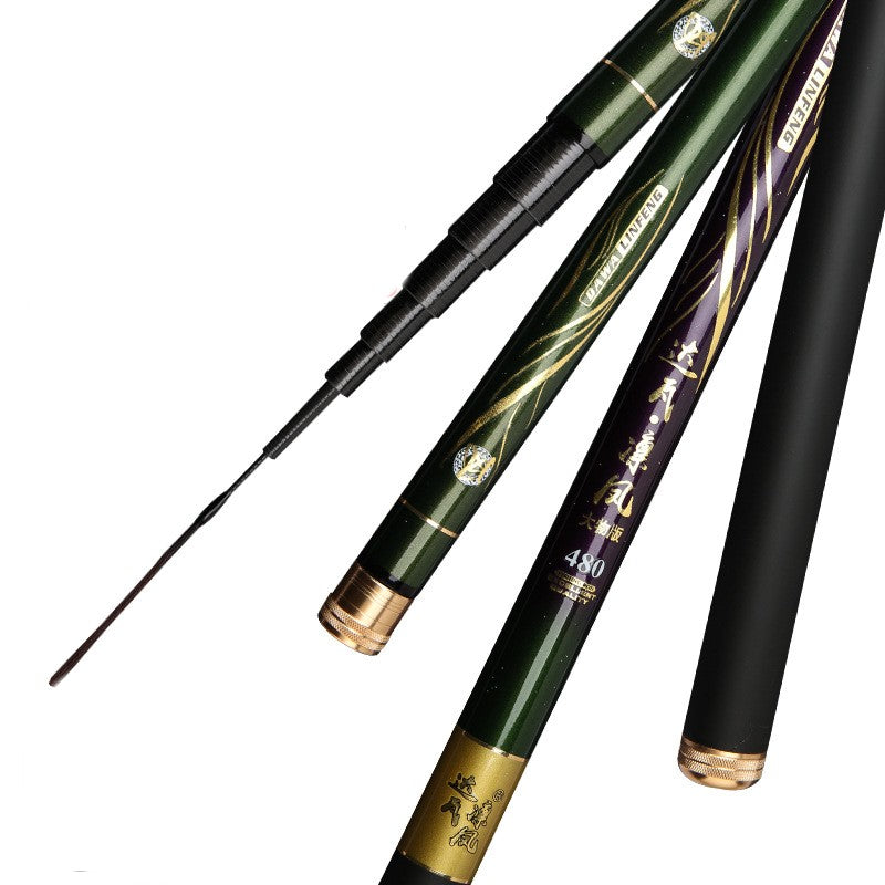 High Carbon 6H19 Tune Black Pit Fishing Rod