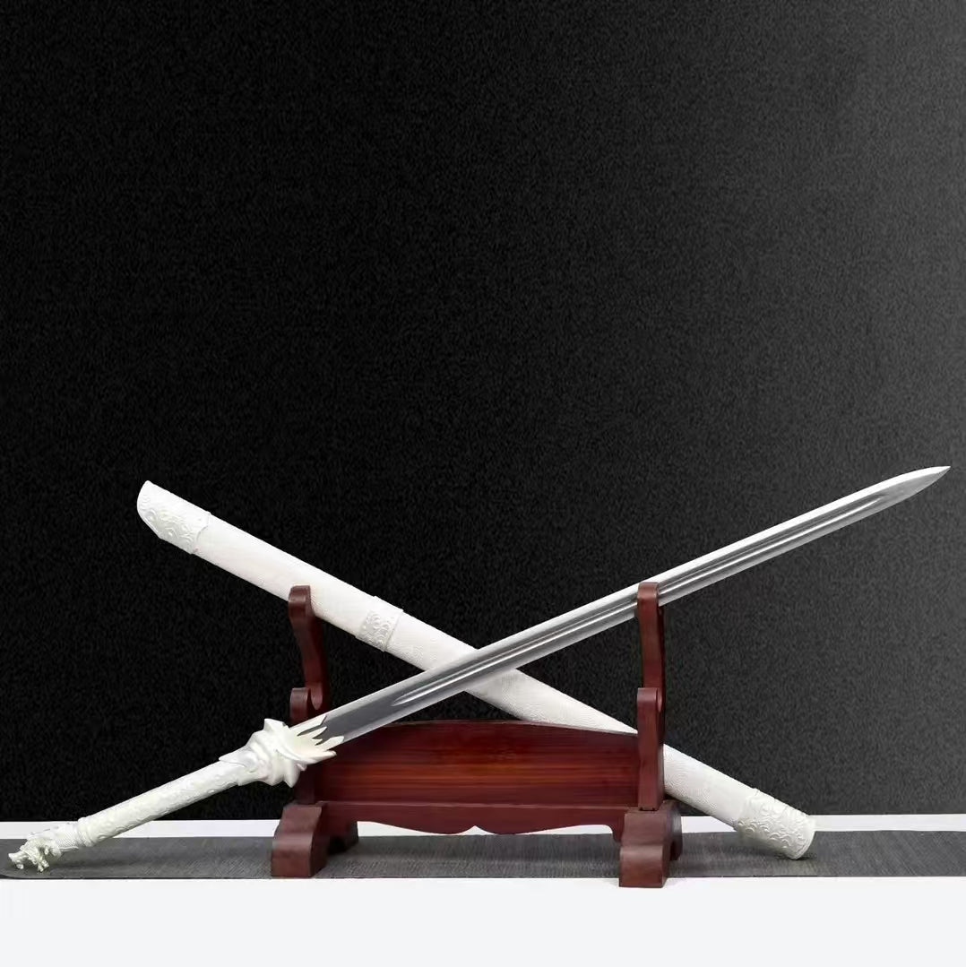 Unsharpened High Manganese Steel Collectible Shaoshi Sword