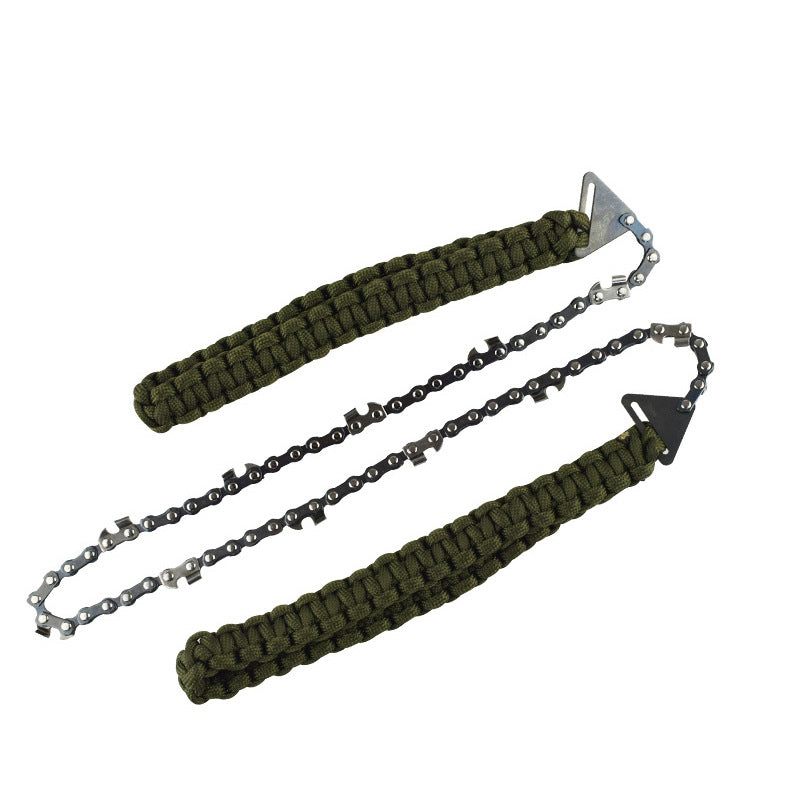 24-Inch Portable Hand Chain Saw for Outdoor Survival