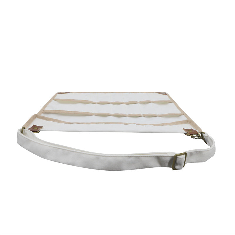 Foldable Camping Tableware Set With Hanging Bag