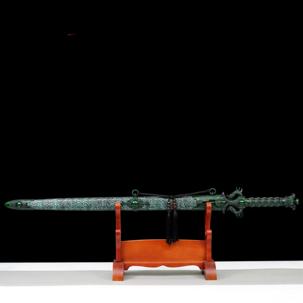 Unsharpened High Manganese Steel Tang Dynasty Xiu Chun Dao Sword