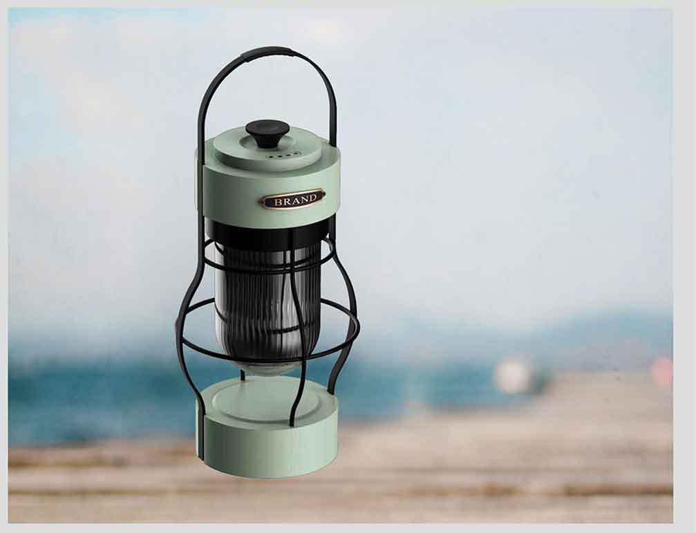 Vintage USB Rechargeable Camping Lantern Mood Tent Light